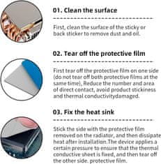 shumee TERMIČNA PODLOGA SILIKONSKA TERMIČNA PODLOGA 100x100 2mm 15 W/mK GPU RADIATOR