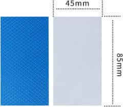 shumee TERMALNA BLAZINA SILIKONSKA TERMALNA BLAZINA 15W/mK 85x45 1,5 mm GPU CPE RADIATOR