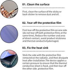 shumee TERMALNA BLAZINA SILIKONSKA TERMALNA BLAZINA 15W/mK 85x45 1,5 mm GPU CPE RADIATOR