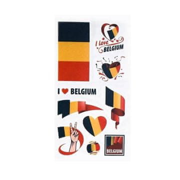 shumee ZAČASNA TETOVAŽA BLEGIA ZASTAVA RAZLIČNI DIZAJNI 10 kom