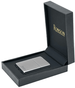shumee Vžigalnik za bencin RONSON CHROME MATT