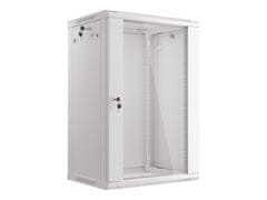 Lanberg Stenska omarica 19" 18U - 600(š)x907(v)x450(g)mm, siva