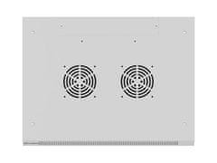 Lanberg Stenska omarica 19" 18U - 600(š)x907(v)x450(g)mm, siva