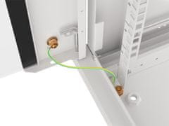 Lanberg Stenska omarica 19" 18U - 600(š)x907(v)x450(g)mm, siva