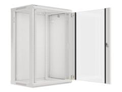 Lanberg Stenska omarica 19" 18U - 600(š)x907(v)x450(g)mm, siva