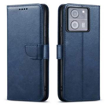 shumee Etui denarnica za Xiaomi 13T / 13T Pro mornarsko modra