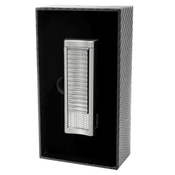 shumee Vžigalnik RONSON PASSAT GUN METAL BLACK 2 JET z luknjačem za cigare, šoba