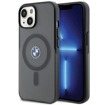 Bmw Ovitek BMW MagSafe za iPhone 15 Plus, črne barve