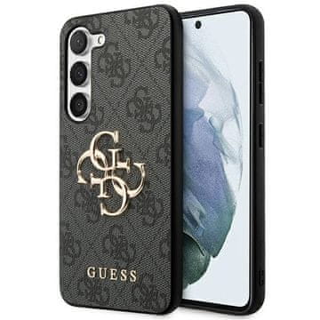 shumee Guess GUHCS24M4GMGGR S24+ S926 črna/črna trda ura 4G velik kovinski logotip