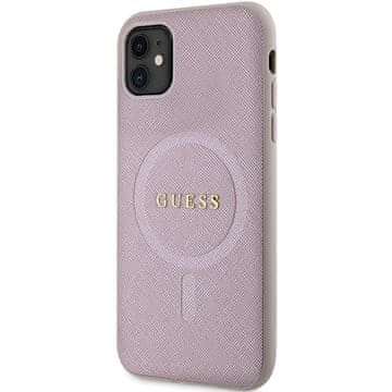 Guess GUESS HARDCASE MAGNETNI OVITEK ZA IPHONE 11 XR 6.1 ZA MAGSAFE SAFFIANO
