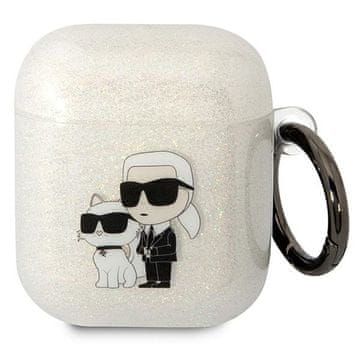 shumee Karl Lagerfeld bleščeč prozoren ovitek za AirPods 1
