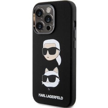 Karl Lagerfeld SILIKONSKI OVITEK KARL LAGERFELD ZA IPHONE 15 PRO MAX 6.7 KARL&CHOUPETTE HEAD