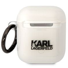 Karl Lagerfeld Apple AirPods Case Karl Lagerfeld Ikonik Choupette Transparent