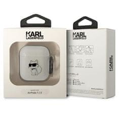 Karl Lagerfeld Apple AirPods Case Karl Lagerfeld Ikonik Choupette Transparent