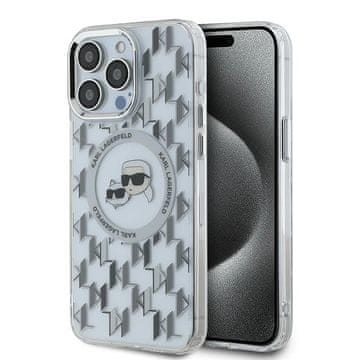 Karl Lagerfeld Prozoren ovitek Karl Lagerfeld MagSafe za iPhone 15 Pro Max