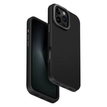 UNIQ Ovitek za iPhone 16 Pro Max UNIQ Keva Max Magclick črn