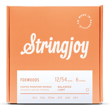 shumee Stringjoy FW1254 FOXWOODS struny na akustickú gitaru z fosforového bronzu, 12-54