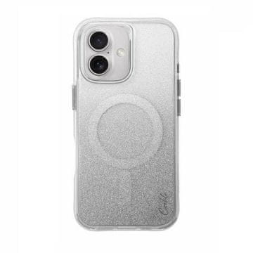 UNIQ Magnetni polnilni ovitek UNIQ za iPhone 16, srebrn