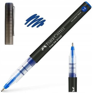 shumee FABER-CASTELL Kemični svinčnik Fineliner brez črnila 1,5 mm MODREGA OBLIKE