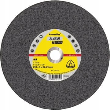 KLINGSPOR A46N aluminijasta rezalna plošča 125x2,5 mm