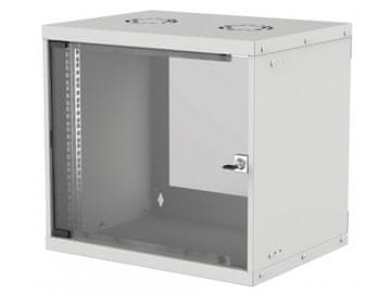 Intellinet Stenska omarica 19" 9U - 540(š)x487(v)x400(g) mm, svetlo siva