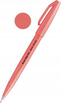 shumee ČOPIČ za kaligrafske skice Pentel FLUO RED flomaster