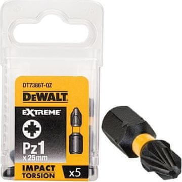 shumee DEWALT UDARNI NASTAVEK PZ1x25 5-delni EKSTREMNI UDARNI TORZION