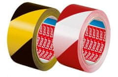 TESA OPOZORILNI TRAK RUMEN-ČRN 33 m 50 mm