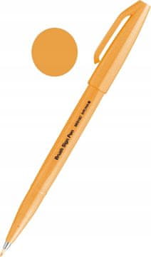 shumee ČOPIČ za kaligrafske skice Pentel FLUO ORANGE flomaster