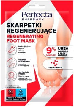 shumee REGENERACIJSKE NOGAVICE PERFECTA PHARMACY za nego stopal z ureo, 1 par