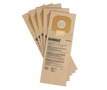 shumee DEWALT PAPIRNATE VREČKE 5 KOSOV ZA DWV902