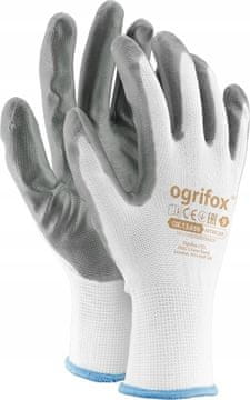 shumee NITRILNE delovne rokavice Ogrifox OX-NITRICAR WS velikost 9