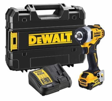 shumee DEWALT UDARNI KLJUČ 1/2"" 12V 340Nm 1x5.0Ah + GUMIJASTI POKROV DCF901P1G