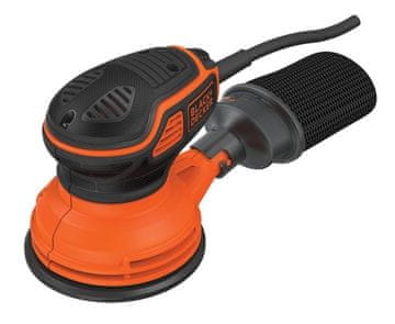 shumee BLACK+DECKER 125 mm ekscentrični orbitalni brusilnik 240 W KA199