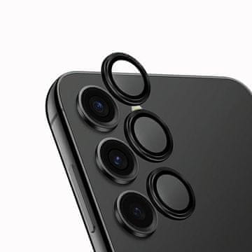 UNIQ Kaljeno steklo za Samsung Galaxy S24 Uniq Optix črno