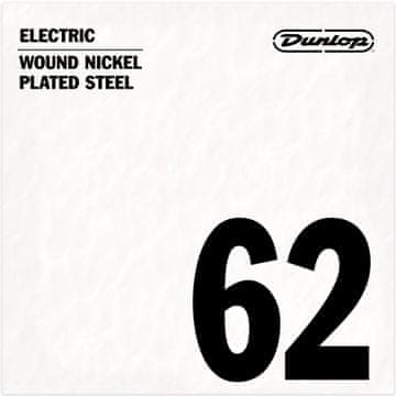 shumee Dunlop poniklovaná elektrická gitara s jednou strunou .062 DEN62