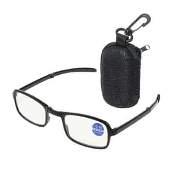 shumee Zložljiva bralna očala z etuijem +2,5 dioptrije (5370)