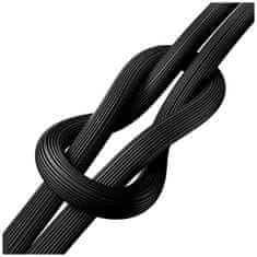 USAMS Usams KY Series US-SJ689 2.4A USB-A na Lightning kabel 1m črne barve