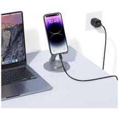 USAMS Usams KY Series US-SJ689 2.4A USB-A na Lightning kabel 1m črne barve
