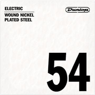 shumee Dunlop poniklovaná elektrická gitara s jednou strunou .054 DEN54