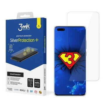 3MK Protimikrobna folija za Huawei Mate 40 Pro 3MK Silver Protect+ Wet Mount