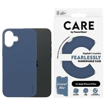 shumee Ovitek CARE by PanzerGlass za iPhone 16 Plus 6,7"" moder/moder MagSafe 1383
