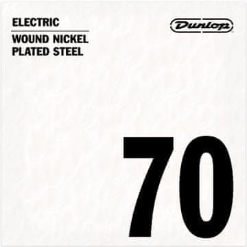 shumee Dunlop poniklovaná elektrická gitara s jednou strunou .070 DEN70