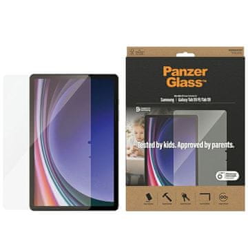 PanzerGlass Kaljeno steklo za Samsung Tab S9 PanzerGlass Ultra-Wide Fit