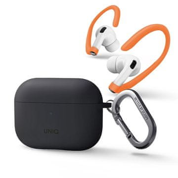 UNIQ UNIQ NEXO OVITEK ZA AIRPODS PRO 2 GEN Z UŠESNIMI KLJUBKI SILIKON 2022 2023 ZAŠČITNA