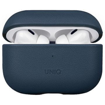 UNIQ Ovitek za AirPods Pro 2. generacije iz pravega usnja UNIQ, moder