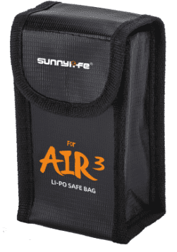 Sunnylife Ognjevarno ohišje za 1 baterijo DJI (Mavic) Air 3 - 1 baterija