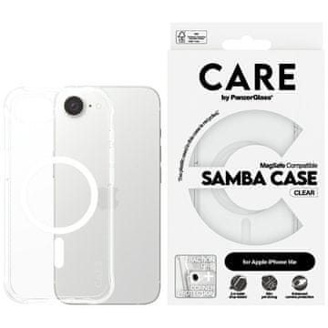 shumee Ovitek CARE by PanzerGlass Fashion MagSafe za iPhone 16e, prozoren