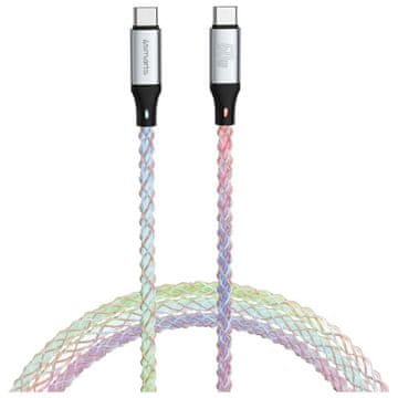 shumee 4smarts USB-C 60W 1,5m RGB kabel