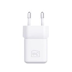 3MK 25W 3MK Power Delivery USB-C stenski polnilnik bele barve